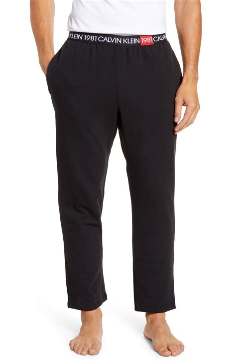 calvin klein men's pajama bottoms